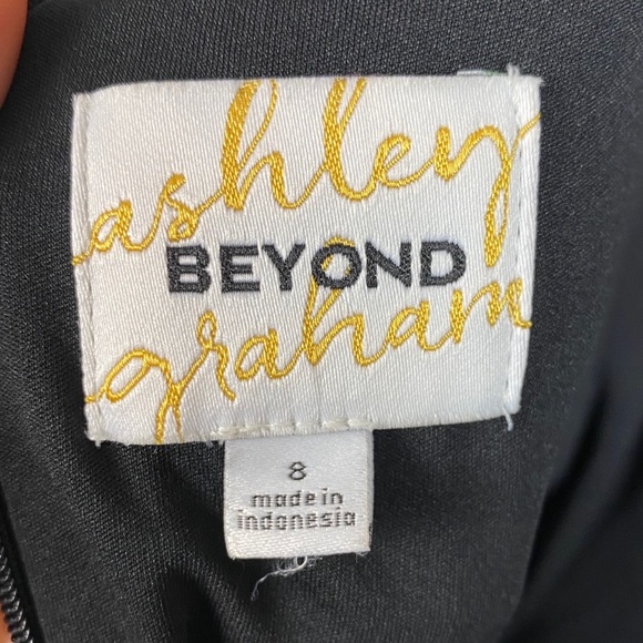 Beyond by Ashley Graham Floral Maxi Dress -Black - Picture 7 of 8